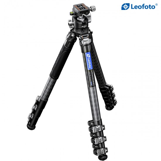 Leofoto LSR-284C+LH30 Ranger Series Tripod 28mm 4 Section Flip Lock