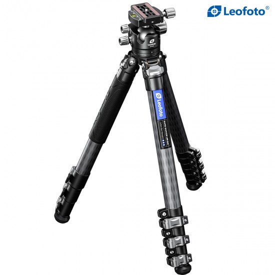 Leofoto LSR-324C+LH40 Ranger Series Tripod 32mm 4 Section Flip Lock