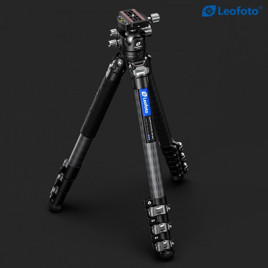 Leofoto LSR-324C+LH40 Ranger Series Tripod 32mm 4 Section Flip Lock