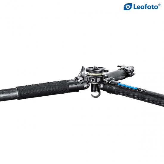 Leofoto LV-323C 3-Section Mamba Carbon Fiber Tripod for use with with BV-10/5 Head System