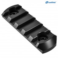 Leofoto MLP-60 M-LOK PICATINNY RAIL ALUMINUM 5 SLOT PLATE