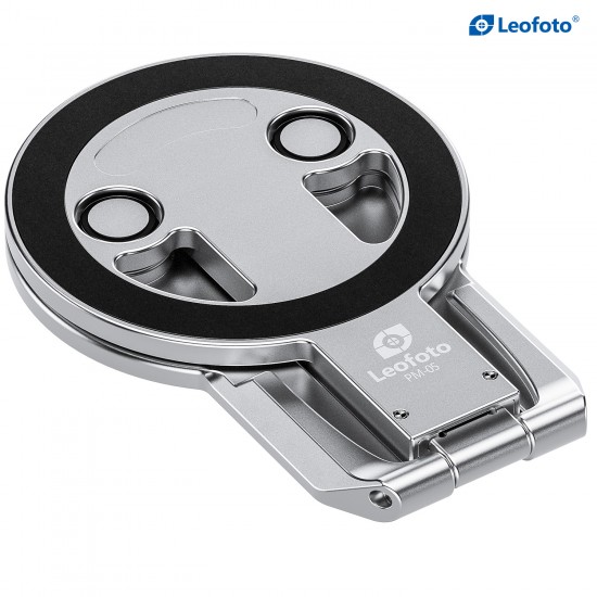 Leofoto PM-05 Dual Sided Magnetic Foldable Phone Stand Black