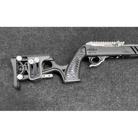 TACSOL X-RING VR™ .22LR Silver  or Black Rifle with Luth MCA™-22 Modular Chassis