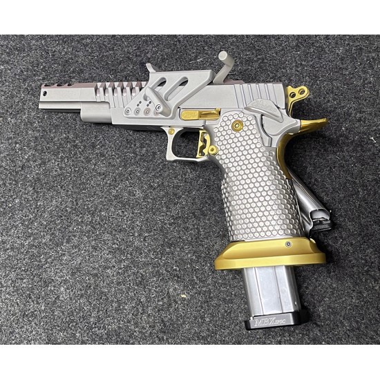 MPA DS9 Comp Open Silver & Gold 9mm Major