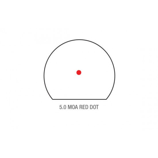 TRIJICON SRO® Sight Adjustable LED 2.5 MOA Red Dot
