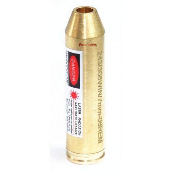 GUNSNZ 308/243 WIN Cartridge Red Laser Bore Sight 