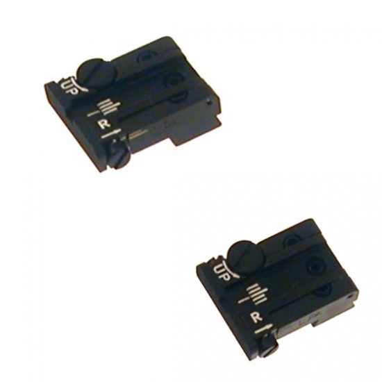 Tanfoglio LPA TPU Rear Sight Tanfoglio, EAA Witness Steel Blue 3-Dot