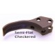 Tanfoglio XTREME TRIGGER PRO STEEL SEMI FLAT CHECKERED SA BLK