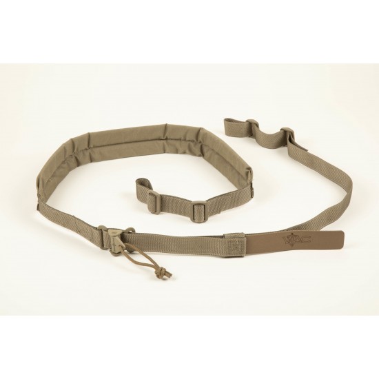 VIKING TACTICS WIDE (PADDED) SLING – HYDURA (Cordura and Hybrid) – Two Point Sling CT (Coyote)