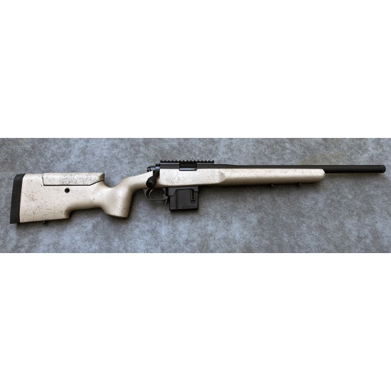 VUDOO V22 22LR (Ravage-Renegade) Grayboe Tan Stock 20" Kukri bbl