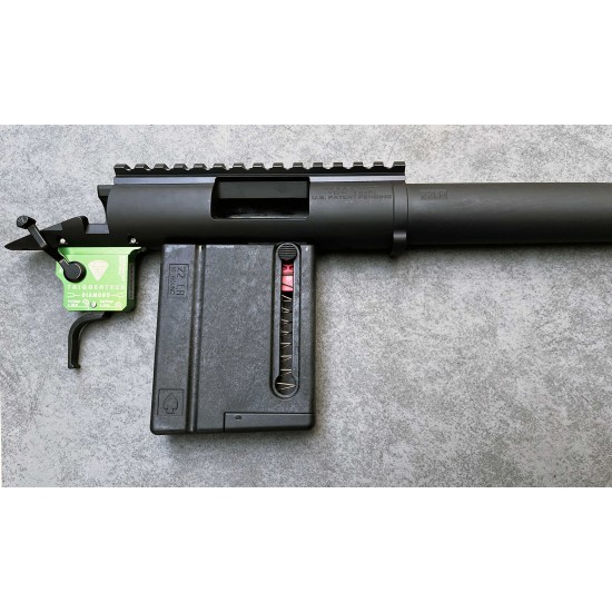 VUDOO V22T 360 22LR Right Hand MTU Barreled Action with Trigger Tech - Diamond Curved.